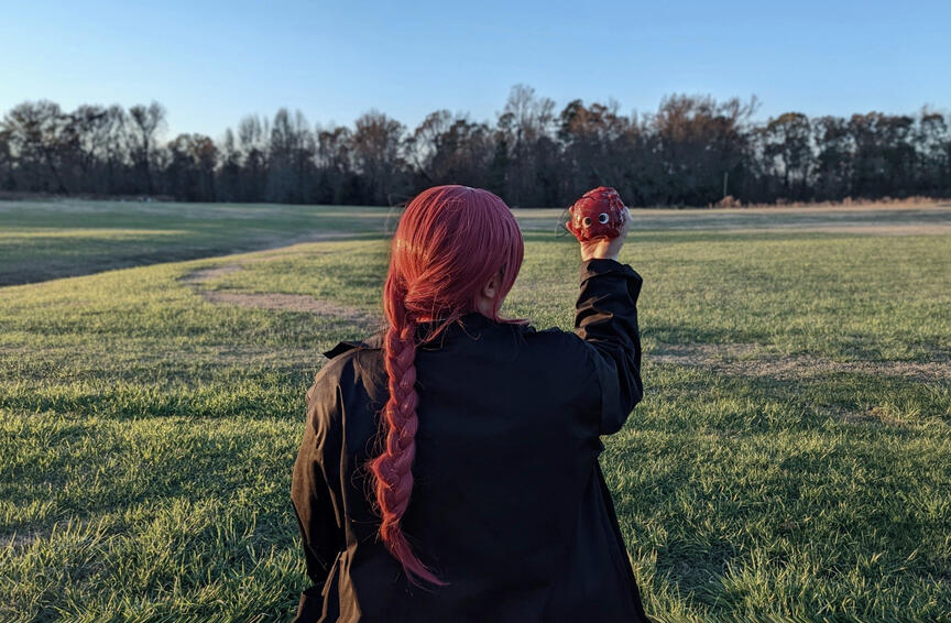 Makima with Pochita Heart (Chainsaw Man)